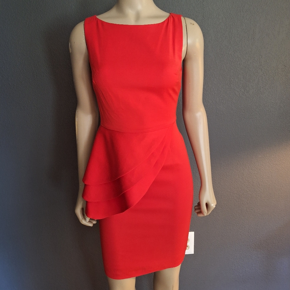 Alice + Olivia Women's Red Dress Size 0
